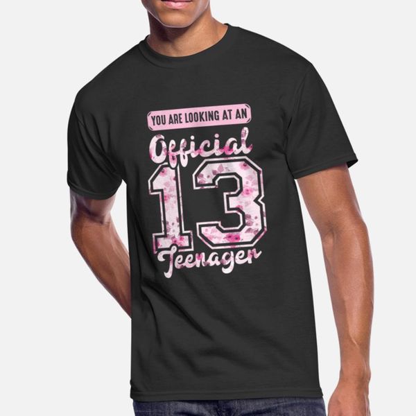 

official 13 teenager 13th birthday 13 years old designers graphic t shirt cute hiphop sports tracksuit hoodie sweatshirt