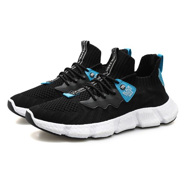 

fashion soft bottom running shoes for women men tripe black white three color foam mens trainers scarpe zapatos chaussures 40-45