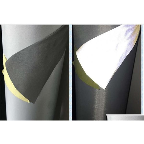 

selling 5m/lot 140cm highlight chemical fiber silver highlight reflective traffic police uniform warni qylsop tore2010