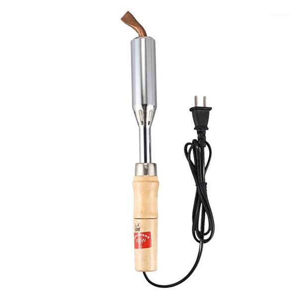 

200w insulated wooden handle electric iron high power soldering iron household electrician welding electric soldering1