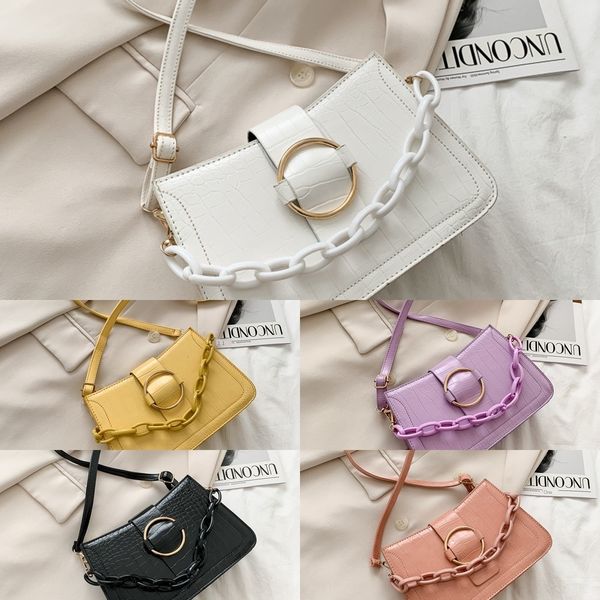 

pgqjz небольшой ins иностранных красный женщин 2020 малый универсальный модную новую модную женскую сумку чистый стиль сумка x1t5l