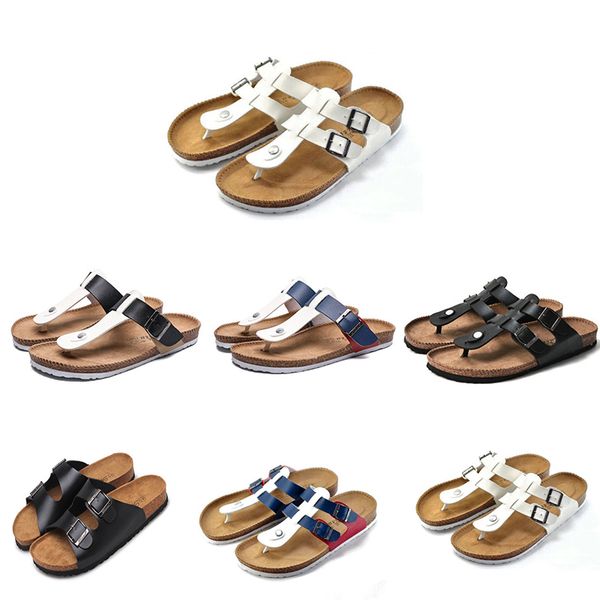 

2021 non-brand mens running shoes white black dark blue comfortable casual slippers sneakers size 40-45