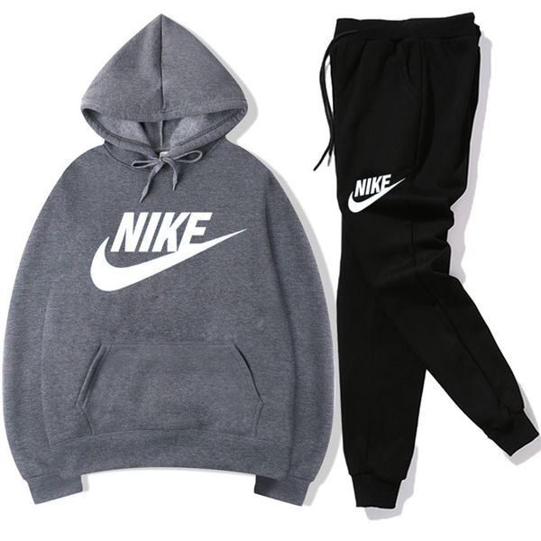 

men set sweatsuit tracksuit mens womens hoodies pants mens clothing sweatshirt pullover casual sport tracksuits sweat suits bvchf, Gray