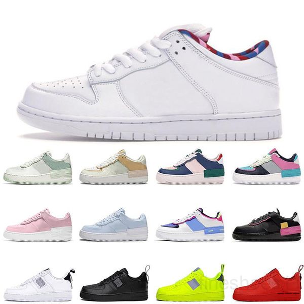 

pixel para-noise 2.0 dunk type low platform mens casual shoes black white shadow react travis zip n354 men women platform sports hu9n