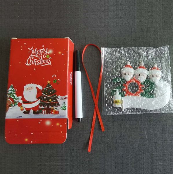 

christmas decorations boxes package survival quarantine family of 1 2 3 4 5 souvenir party gifts christmas ornaments pack box dhl e101206