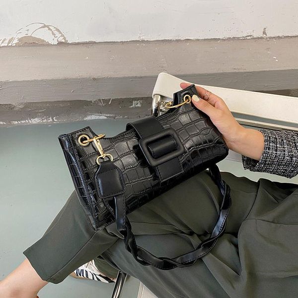 

alligator soft pu leather women shoulder bag satchel female 2020 fashion women's bags 2020