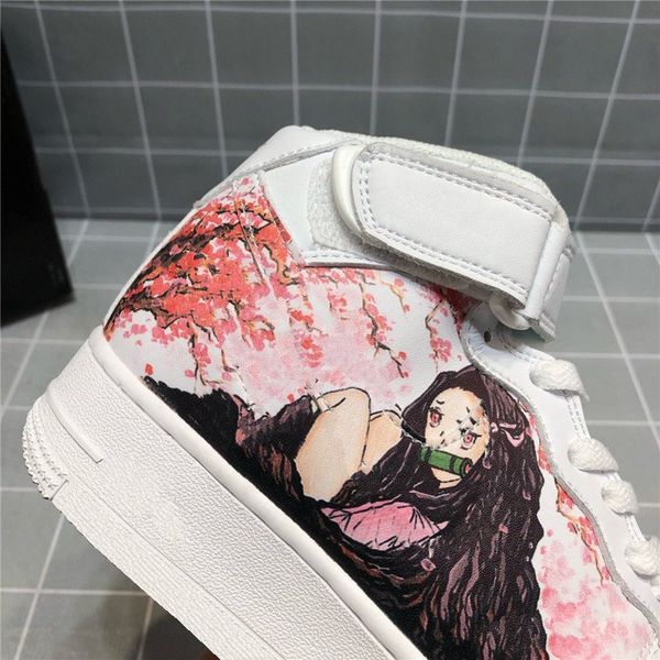 

1 '07 mid gore-tex boot wheat wmns cherry pink white classic women shoes girl gore-tex sports skateboard shoes, White;red