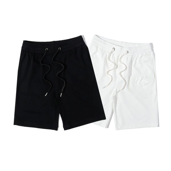 

2020 towel embroidery men and women same shorts designer clothes letter printing rainbow strip ribbon casual shorts, White;black
