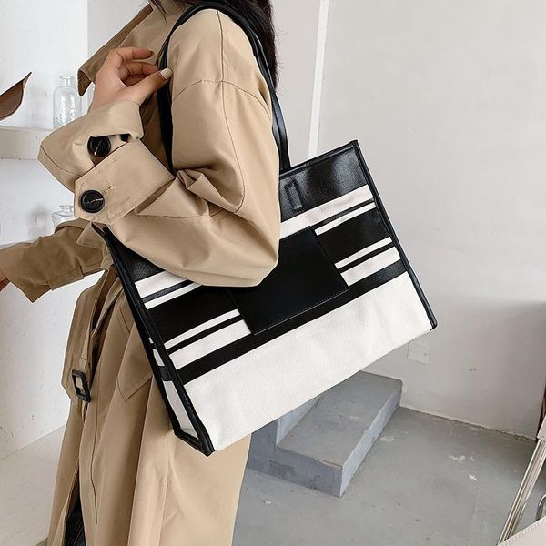 

high-quality high-capacity tote bag women's 2020 new net red korean version of canvas bag one-shoulder women's tote bag