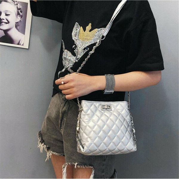 

solid crossbody bags for women pu leather lingge bags female shoulder bag pack fashion travel handbag tote ladies messenger bag