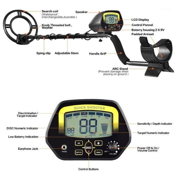 

md-1008a underground metal detector md-3030 high sensitivity detector circuit metales treasure gold1