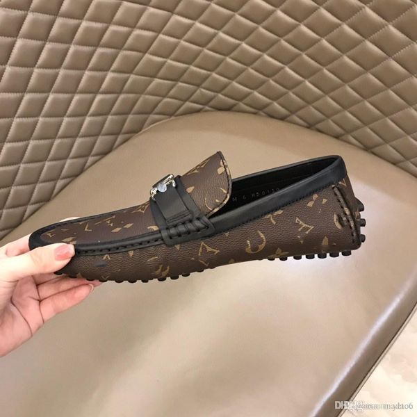 

yy genuine leather men shoes luxury brand 2022 casual slip on formal loafers men moccasins italian black male driving shoe 33
