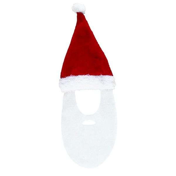 

party costume christmas hat creative santa hat christmas hat with beard party costume santa christmas accessories bbyjkt lipper