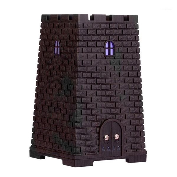 

250ml castle ultrasonic aroma essential oil diffuser air humidifier with colorful night light for car home office1