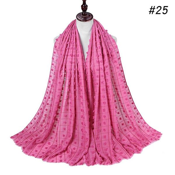 

новые 1pc plain турецкий стиль pom хлопок хиджаб шарф мусульманский платок сплошного цвета плед шарф повязка wrap тюрбан шали шарфы jllbqw h, Blue;gray