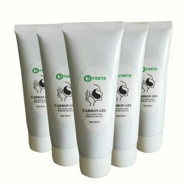 

80ml laser carbon gel for nd yag laser machine 808 diode laser treatment active carbon cream taiwan hongkong