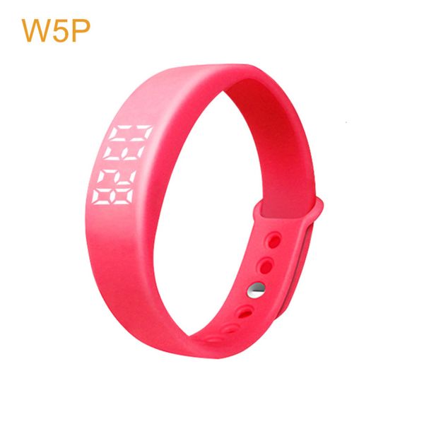 

w5p health step movement vibration reminder smart replaceable wristband