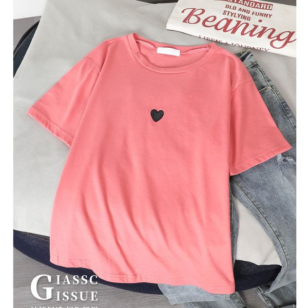 

2021 pure cotton round collar short sleeve shirt for woman new korean summer leisure whitele tricolor superior trend f3lh, White