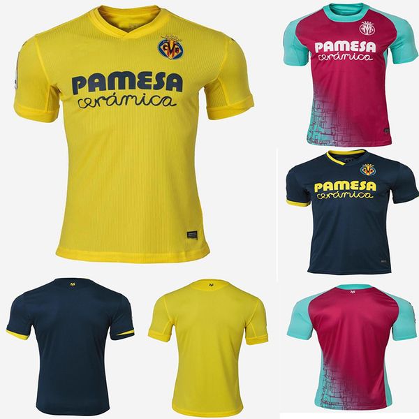 

020 2021villarreal cf s.cazorla soccer jerseys 20/21 home geraro chukwueze away soccer shirt paco alcácer football uniform, Black;yellow
