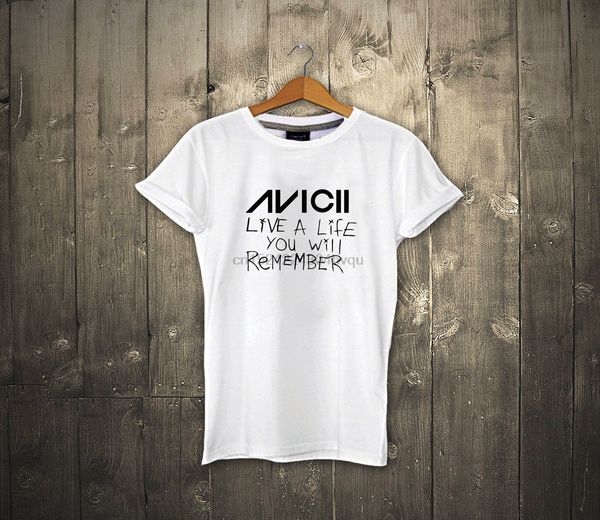 

avicii live a life you will remember t-shirt tee avicii edm legend dance sport hooded sweatshirt hoodie