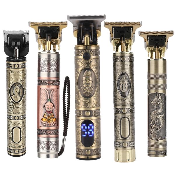 

usb rechargeable hair trimmer barber hair clipper machine hair cutting beard trimmer cordless shaver men haircut styling tools