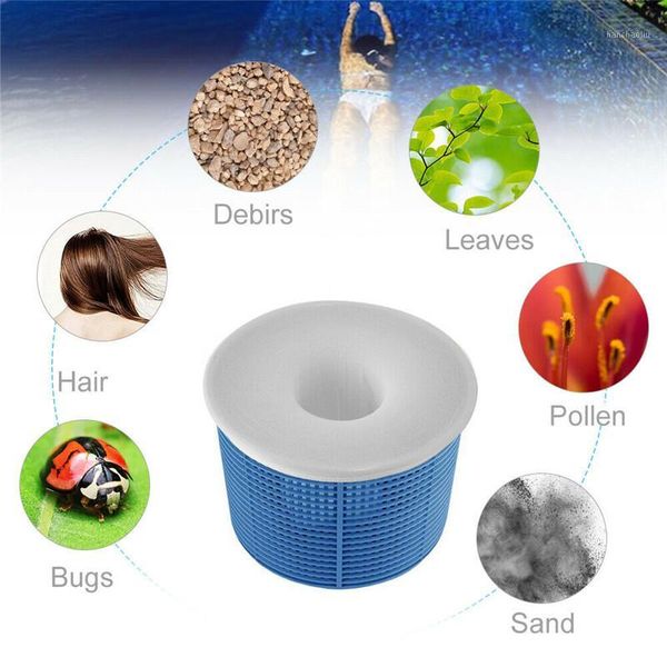 

pool & accessories swimming filter skimmer socks garbage storage basket sleeve mesh screen slag disposable net1