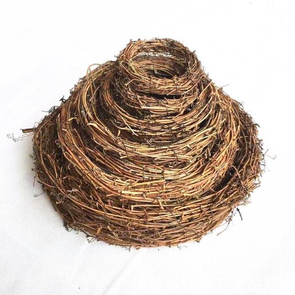 

wedding decoration wreath natural rattan wreath garland diy crafts decor for home door grand tree christmas gift party wmtlwn