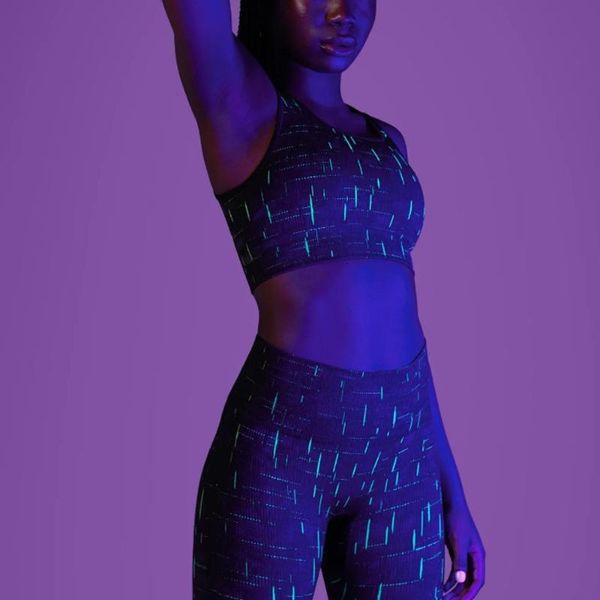 

new women sportwear cool fluorescent fabic color yoga set 2 pieces & leggings fitness sports suit for women gym workout set, White;red