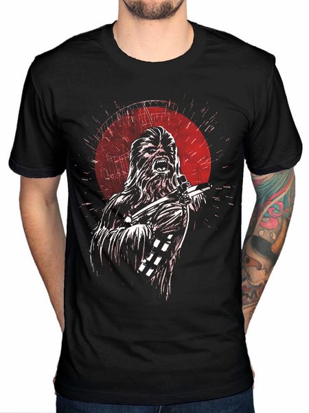 

official chewbacca scream t-shirt movie merchandise cotton summer plus size tee shirt sport hooded sweatshirt hoodie