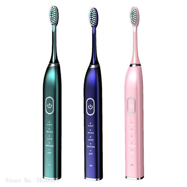 

2020 ultrasonic sonic electric toothbrush usb rechargeable tooth brush for electronic brush waterproof