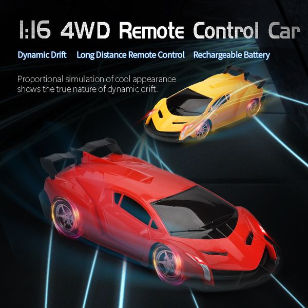 

wireless drift four-wheel drive remote control car model electric remote control car children boy drift toy racing car