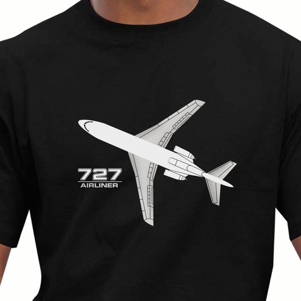 

мужская мода 2018 для печати с коротким рукавом бесплатная доставка aeroclassic самолет 727 авиалайнер inspired спорта толстовка с капюшоном