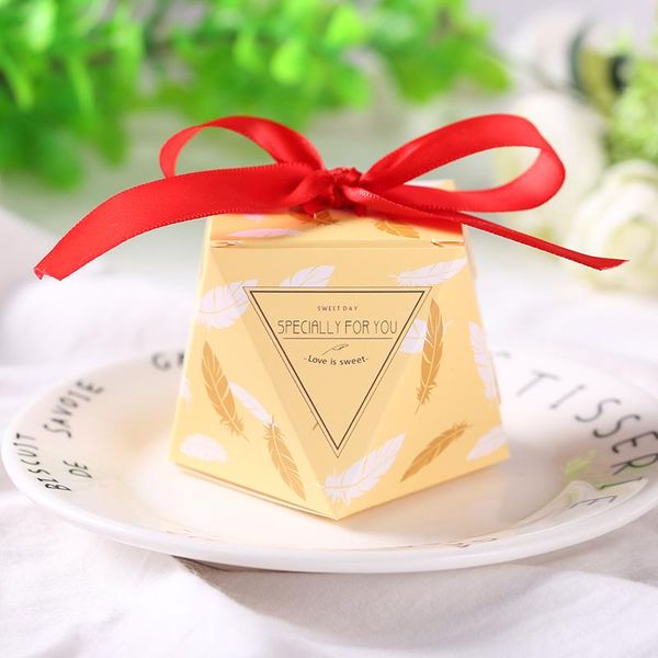 

lbsisi life wedding candy box diamond wart fubled сладкая подарочная коробка для свадебного детского душа день рождения party party 30 50 шт