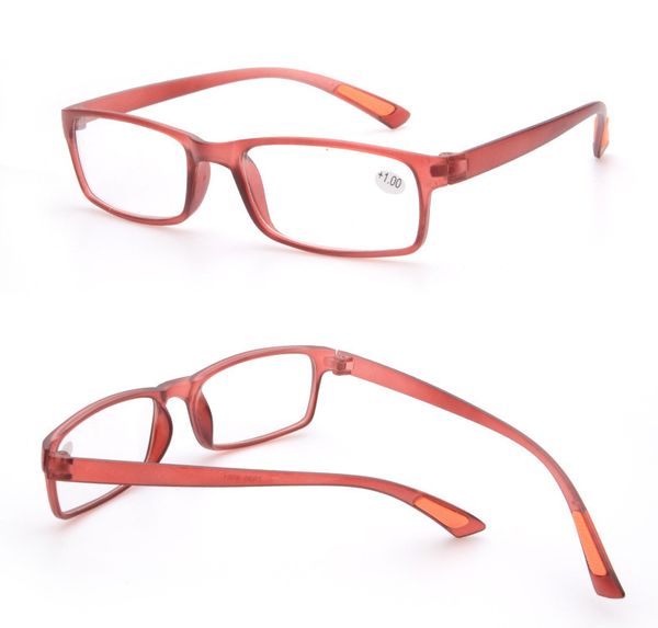 

tr reading glasses +1.00 to +4.00 colors black red famre