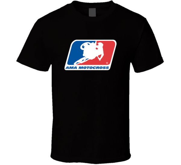 

ama motocross bike racing logo футболка мужская tee много цветов вентилятора подарков дизайн тенниска спорта мужские высокого качества с кап