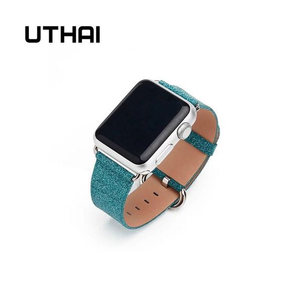

uthai h05 apple, часы ремешок вспышки блеск 38мм / 42мм iwatch uthai h05 прекрасный специальный случай wmtvaa bdesybag