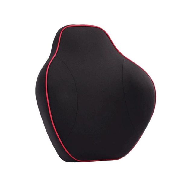 

memory foam дышащего здоровье поясничной подушка заднего поясная поддержка путешествие автокребла талия подушка для автомобилей аксессуары д