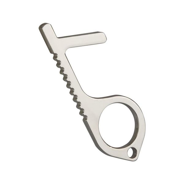 

metal key chain anti contact safety key chain