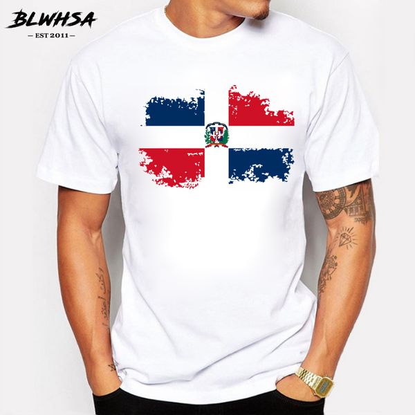

sport blwhsa summer dominica flag t shirt men fashion cotton brand design t-shirts dominica college student men clothing