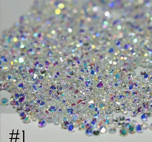 

3d nail art rhinestones decorations 300pcs 1.4mm colorful glue on micro glass diamonds diy craft nail sqcvuk bdehair, Silver;gold