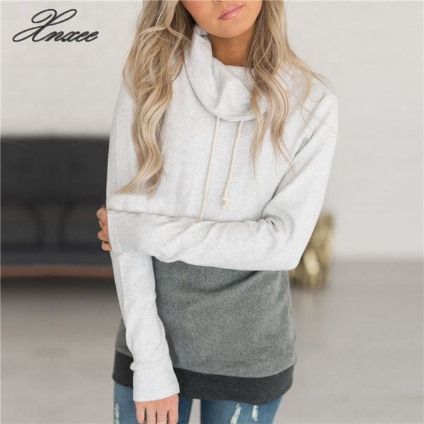 

winter autumn 2021 women hoodies fleece warm sweatshirt hoodie long sleeve casual loose pullover sweatshirt coat, Black