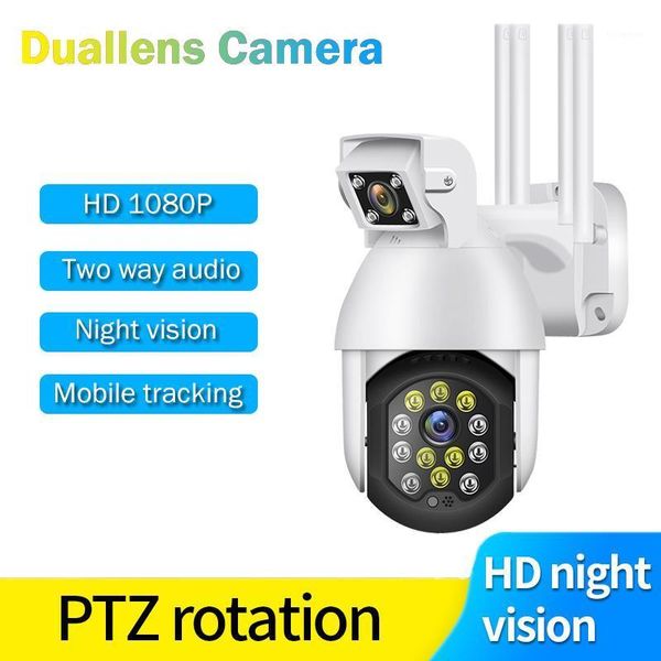 

cameras 1080p ptz ip duallen camera wifi speed dome wireless security pan tilt 4x digital zoom 2mp network cctv surveillance1