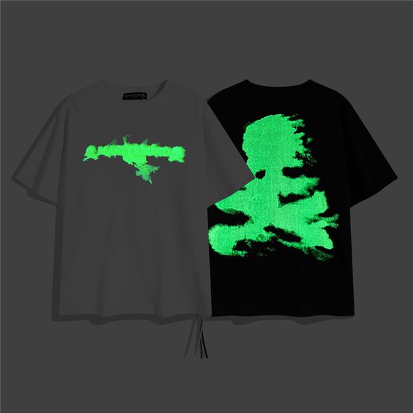 

reflective tee men women 1 oversize short sleeve, White;black