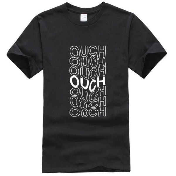

100% cotton ouch cool men t shirt casual streetwear loose men tshirt cool o-neck t-shirt male tee shirt sport hooded sweatshirt hoodie