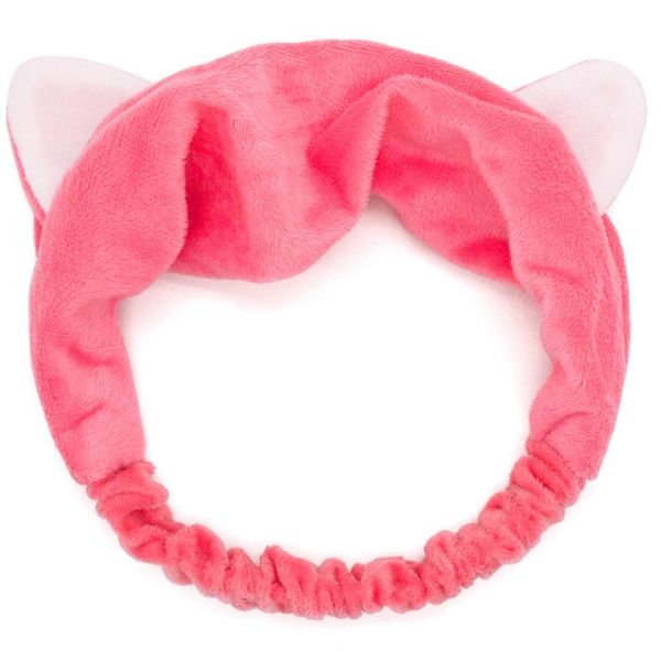 

women stretch hair band face washing makeup headband children's bow ear tiara cat rabbit ears headdress cartoon hair accessories q bbye