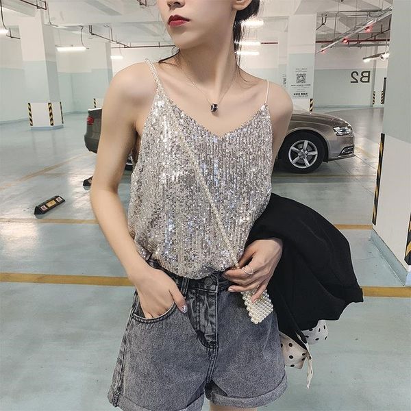 

2021 new summer on v strap sleeveless shirts women's waistcoats 2ykt, White