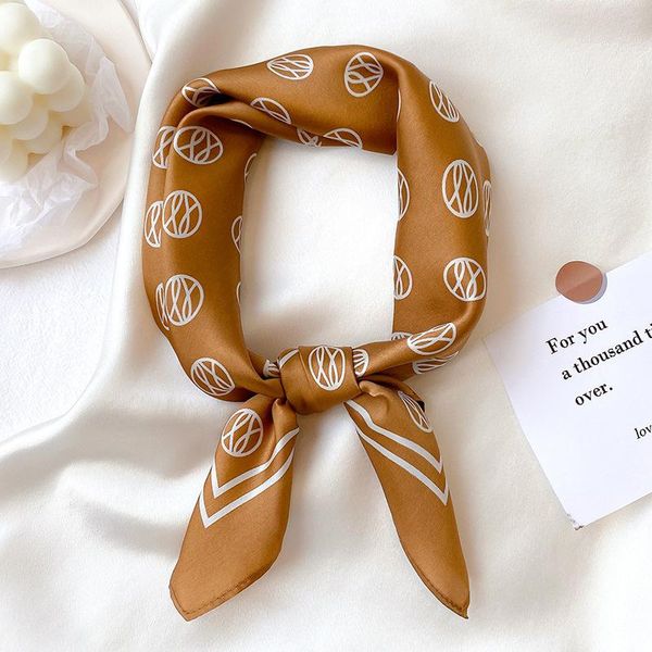 

реальная шелковый шарф площадь для леди платки шарфов hairband печати малых шейного мягких женщины бандан платок bbyywq bdehome, Blue;gray