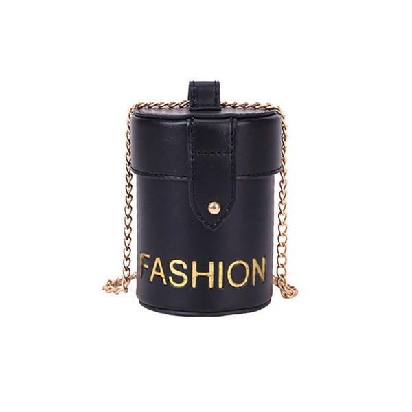 

brand designer chain shoulder bags women cylinder bags female girl cute 2020 vintage crossbody messenger evening clutch