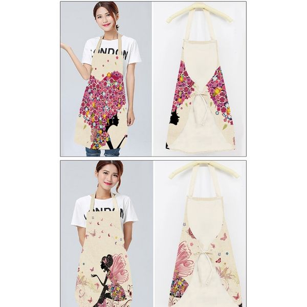 

customize your apron grill kitchen chef linen apron for bbq baking cooking for men women adjustable f wmtdnw