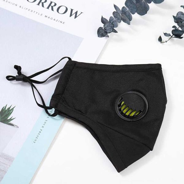 

pm2.5 7 breath colors reusable activated carbon valve filter respirator washable face mask cotton mouth masks ooa7885